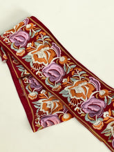 Load image into Gallery viewer, Fancy embroidered ribbon. Price per metre.

