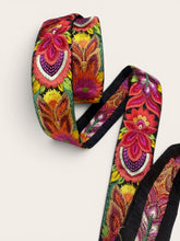 Load image into Gallery viewer, Colorful embroidered ribbon. Price per metre.
