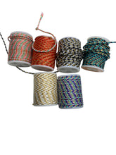 Load image into Gallery viewer, Set of 6 thin cotton cords. AS IS PRODUCT.
