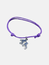 Load image into Gallery viewer, Roller skate corded bracelet.
