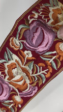Load and play video in Gallery viewer, Fancy embroidered ribbon. Price per metre.
