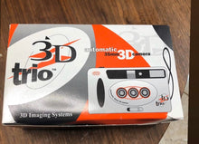 Load image into Gallery viewer, Automatic Trio 3D Camera 35 mm (new/not used/full factory packing). Camera Collector gift. Hobbyists Collection. Photographer gift.
